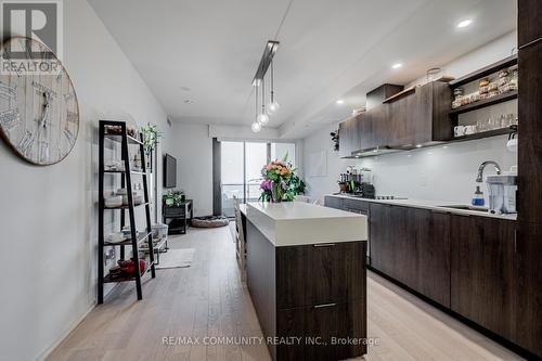 805 - 12 Bonnycastle Street, Toronto, ON - Indoor Photo Showing Kitchen With Upgraded Kitchen