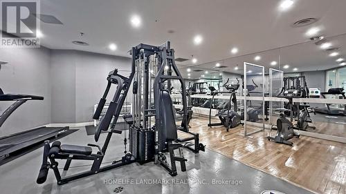 #1702 -115 Omni Dr, Toronto, ON - Indoor Photo Showing Gym Room