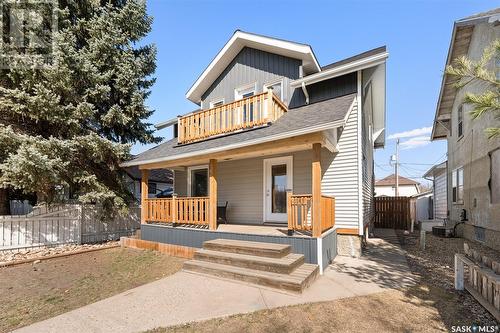 1143 5Th Avenue Nw, Moose Jaw, SK - Outdoor With Balcony With Deck Patio Veranda