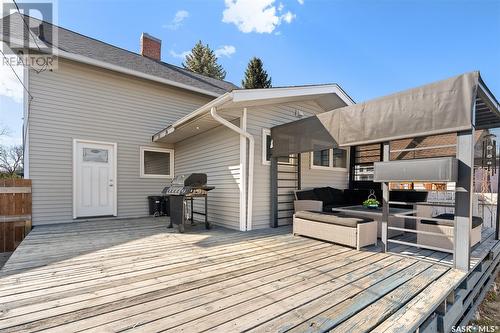 1143 5Th Avenue Nw, Moose Jaw, SK - Outdoor With Deck Patio Veranda With Exterior