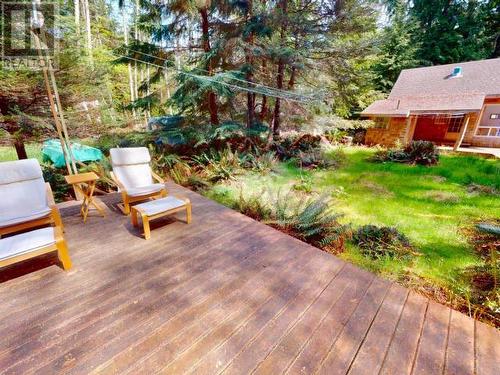 1132/34 Herchmer Road, Savary Island, BC - Outdoor With Deck Patio Veranda