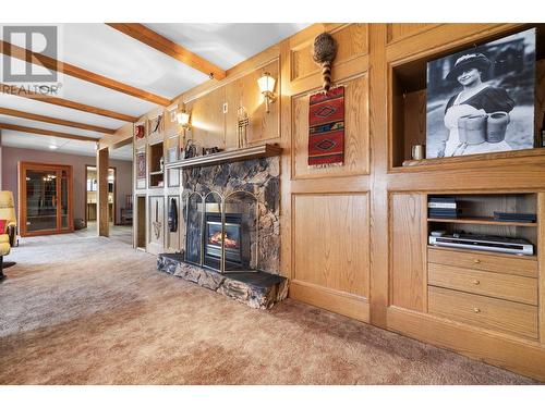 3219 Sunset Place, West Kelowna, BC - Indoor With Fireplace