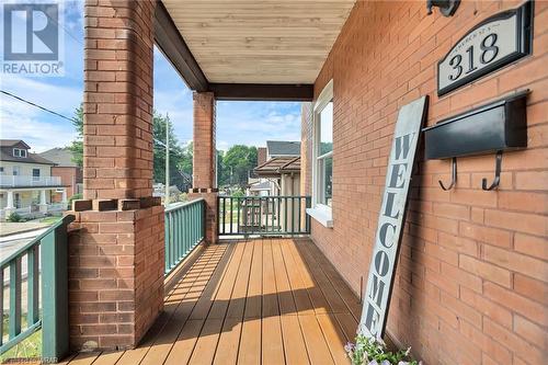 318 Church Street S, Cambridge, ON - Outdoor With Balcony With Exterior