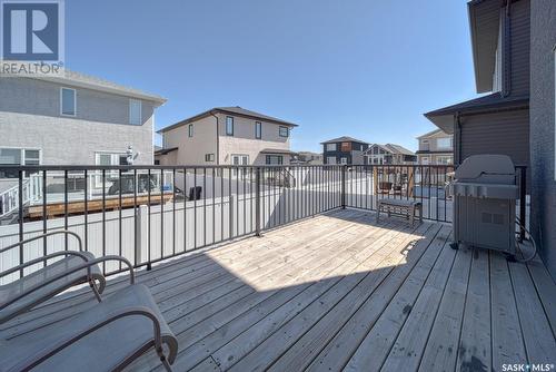 4333 Wakeling Street, Regina, SK - Outdoor With Deck Patio Veranda With Exterior