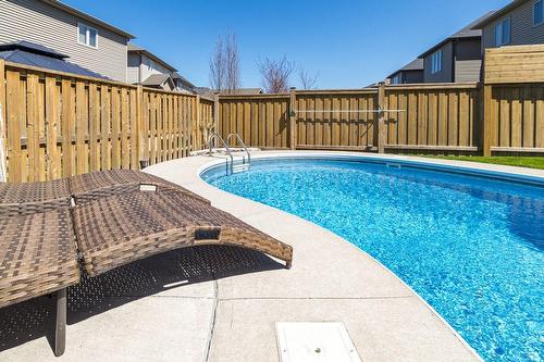 3 Winslow Way, Stoney Creek, ON - Outdoor With In Ground Pool With Exterior