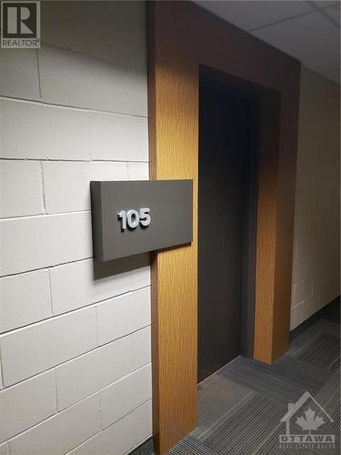 Suite door. - 25 Tamarack Street Unit#105, Deep River, ON - Indoor