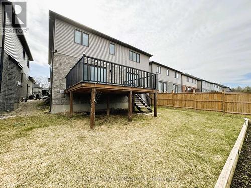 341 Masters Dr, Woodstock, ON - Outdoor With Deck Patio Veranda With Exterior