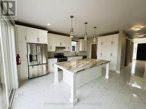 341 Masters Dr, Woodstock, ON - Indoor Photo Showing Kitchen With Upgraded Kitchen