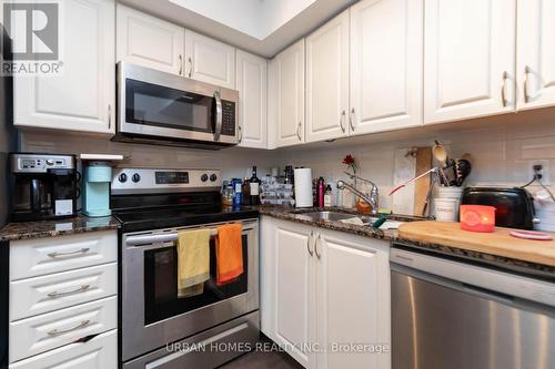 734 - 3091 Dufferin Street, Toronto, ON - Indoor Photo Showing Kitchen With Double Sink