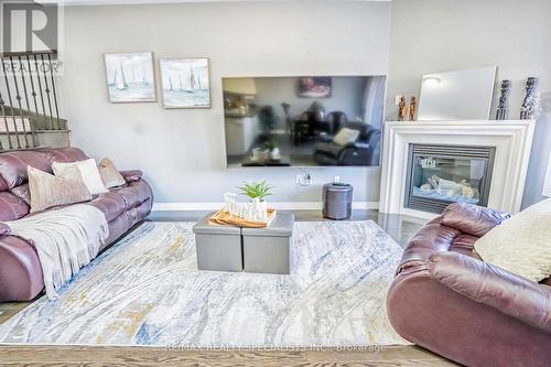 67 Lorenzo Circ, Brampton, ON - Indoor Photo Showing Living Room With Fireplace