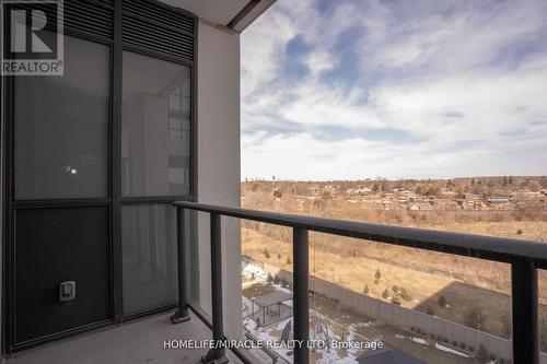 614 - 1063 Douglas Mccurdy Comm, Mississauga, ON - Outdoor With Balcony