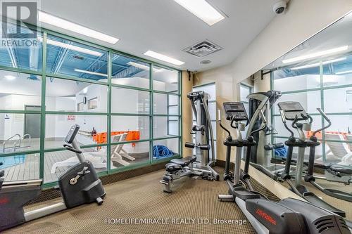 1919 - 4185 Shipp Drive, Mississauga, ON - Indoor Photo Showing Gym Room
