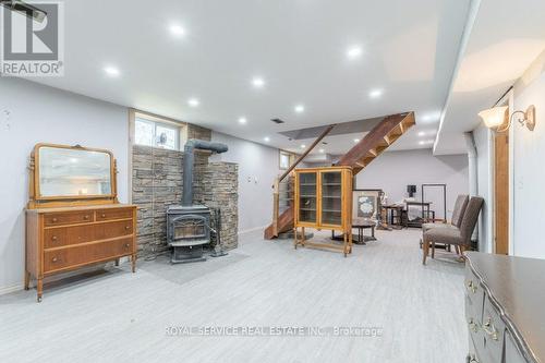 7603 County 45 Rd, Alnwick/Haldimand, ON - Indoor With Fireplace