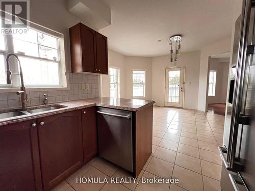 Upper - 17 Wharfside Lane, Toronto, ON - Indoor Photo Showing Kitchen With Double Sink