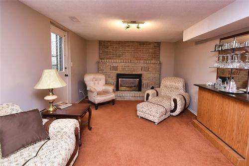 37 Anthony Street, Hamilton, ON - Indoor With Fireplace