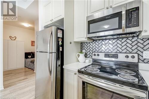 125 Shoreview Place Unit# 629, Stoney Creek, ON - Indoor Photo Showing Kitchen With Stainless Steel Kitchen