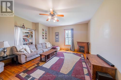 4560 Bowmanville Ave, Clarington, ON - Indoor Photo Showing Living Room With Fireplace
