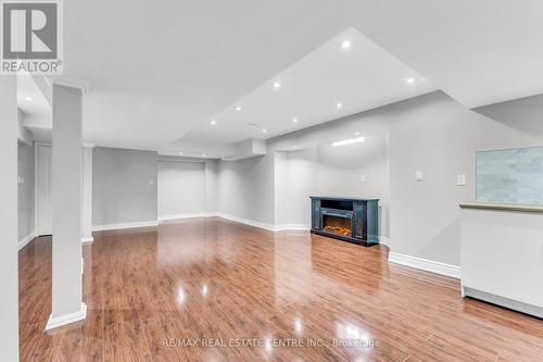 3 Hugo Rd S, Brampton, ON - Indoor Photo Showing Other Room With Fireplace