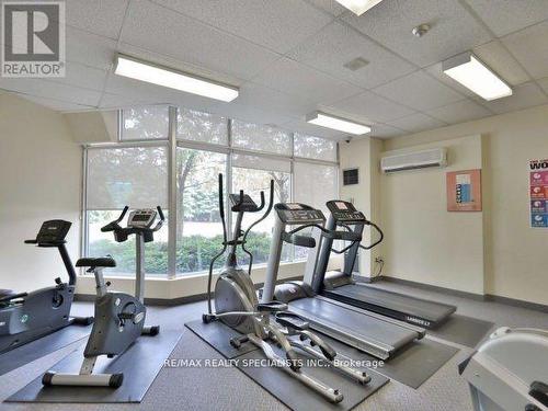 1205 - 50 Kingsbridge Garden Circle, Mississauga, ON - Indoor Photo Showing Gym Room