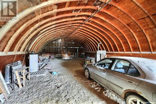 Martin Acreage, Aylesbury, SK - Indoor Photo Showing Garage