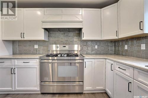 Martin Acreage, Aylesbury, SK - Indoor Photo Showing Kitchen With Upgraded Kitchen