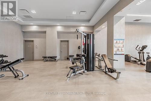 #412 -30 Meadowglen Pl, Toronto, ON - Indoor Photo Showing Gym Room