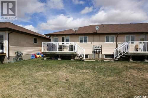207 South Front Street, Pense, SK - Outdoor With Deck Patio Veranda With Exterior