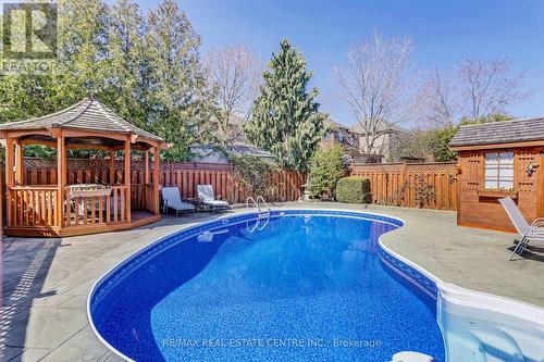 37 Miller Dr, Halton Hills, ON - Outdoor With In Ground Pool With Deck Patio Veranda With Backyard