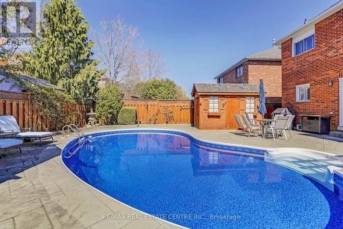 37 Miller Dr, Halton Hills, ON - Outdoor With In Ground Pool With Deck Patio Veranda