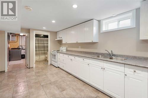2920 Northway Avenue, Windsor, ON - Indoor Photo Showing Kitchen With Double Sink