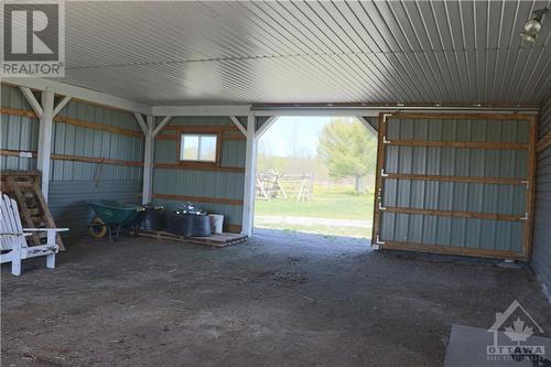 storage area attached to the 4 horse stall barn - 574 Highway 15 Highway S, Lombardy, ON 