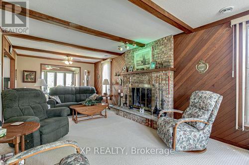 74258 Homestead Heights Dr, Bluewater, ON - Indoor Photo Showing Living Room With Fireplace