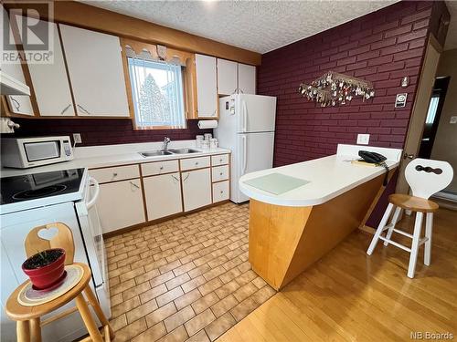 9054 17 Route, Whites Brook, NB - Indoor Photo Showing Kitchen With Double Sink