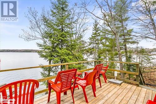 1024 Marys Lane, Algonquin Highlands, ON - Outdoor With Body Of Water With Deck Patio Veranda