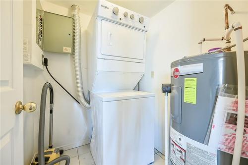 99 Donn Avenue|Unit #605, Stoney Creek, ON - Indoor Photo Showing Laundry Room