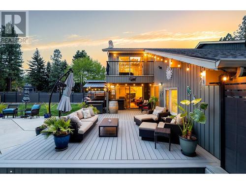 1047 Cascade Place, Kelowna, BC - Outdoor With Deck Patio Veranda