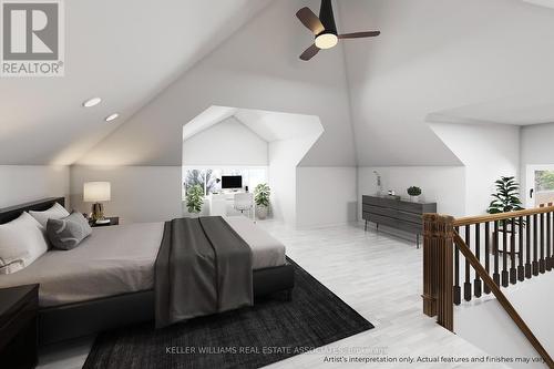 338 Maple Avenue, Halton Hills, ON - Indoor Photo Showing Bedroom