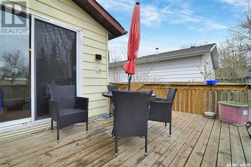 9 Paynter Crescent, Regina, SK - Outdoor With Deck Patio Veranda With Exterior