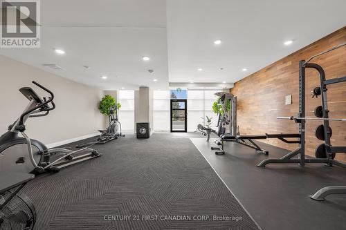 #610 -1878 Gordon St, Guelph, ON - Indoor Photo Showing Gym Room