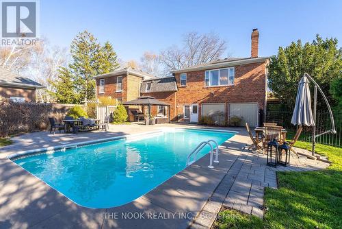 730 Anderson St, Whitby, ON - Outdoor With In Ground Pool With Backyard