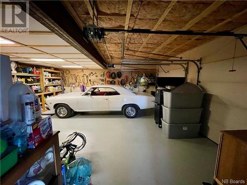 72 Young Lane, Oak Haven, NB - Indoor Photo Showing Garage