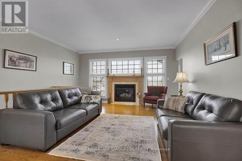 42 Stone Ridge Crescent, Middlesex Centre, ON - Indoor Photo Showing Living Room With Fireplace
