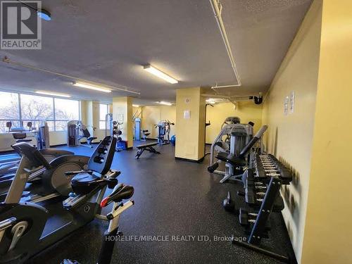 #1605 -40 Panorama Crt, Toronto, ON - Indoor Photo Showing Gym Room