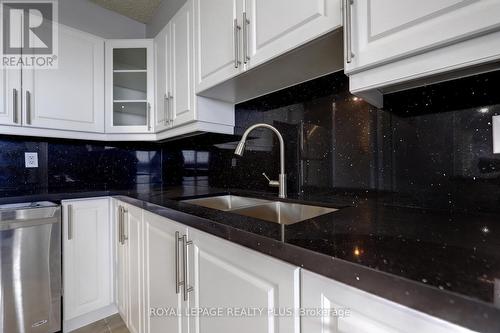 #1105 -3501 Glen Erin Dr, Mississauga, ON - Indoor Photo Showing Kitchen With Double Sink