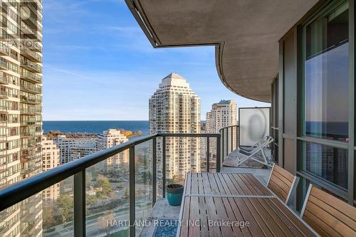 #2007 -15 Legion Rd S, Toronto, ON - Outdoor With Body Of Water With Balcony With Exterior