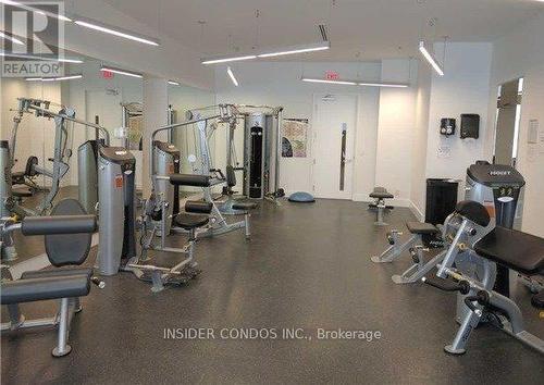 #2109 -12 York St, Toronto, ON - Indoor Photo Showing Gym Room