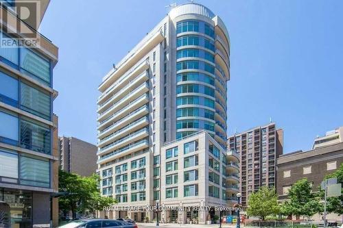 #806 -8 Scollard St, Toronto, ON - Outdoor With Balcony With Facade