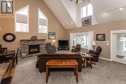 1165 Adams Road, Prince George, BC - Indoor Photo Showing Other Room With Fireplace