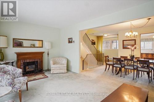 #14 -1958 Rosefield Rd, Pickering, ON - Indoor With Fireplace
