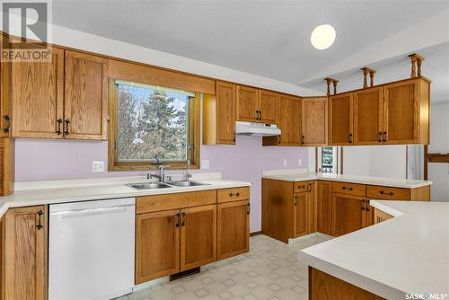 109 3Rd Avenue, Harris, SK - Indoor Photo Showing Kitchen With Double Sink